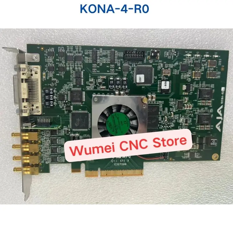 Second-hand test OK original for AJA KONA-4-R0 4-Channel SD/HD/FHD SDI PCI-E x8 Video I/O Card CMP-OEM-KONA4