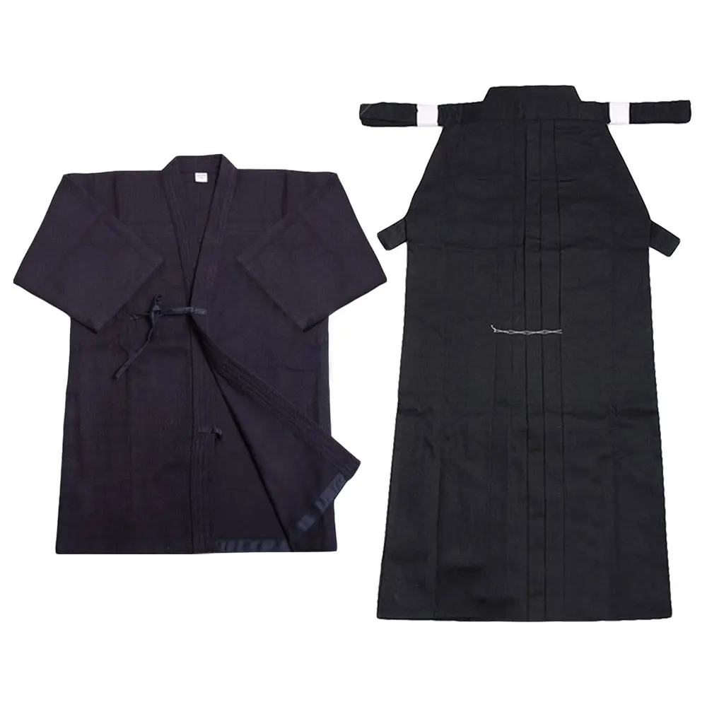 LATERONON Mens Kendo Aikido Hapkido Martial Arts Keikogi and Hakama Suit