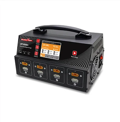 Ultra Power UP1200+ 8 channels Lipo/LiHV Charger For Model LCD Display Specialized for Plant Protection Aircraft