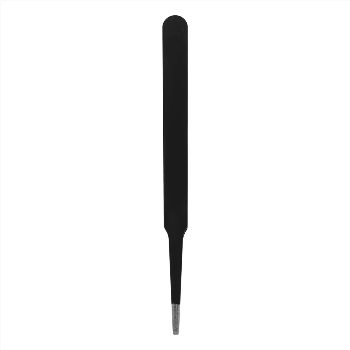 BAAQ Anti-static Flat Square Tip Stainless Steel Straight Tweezers 4.7