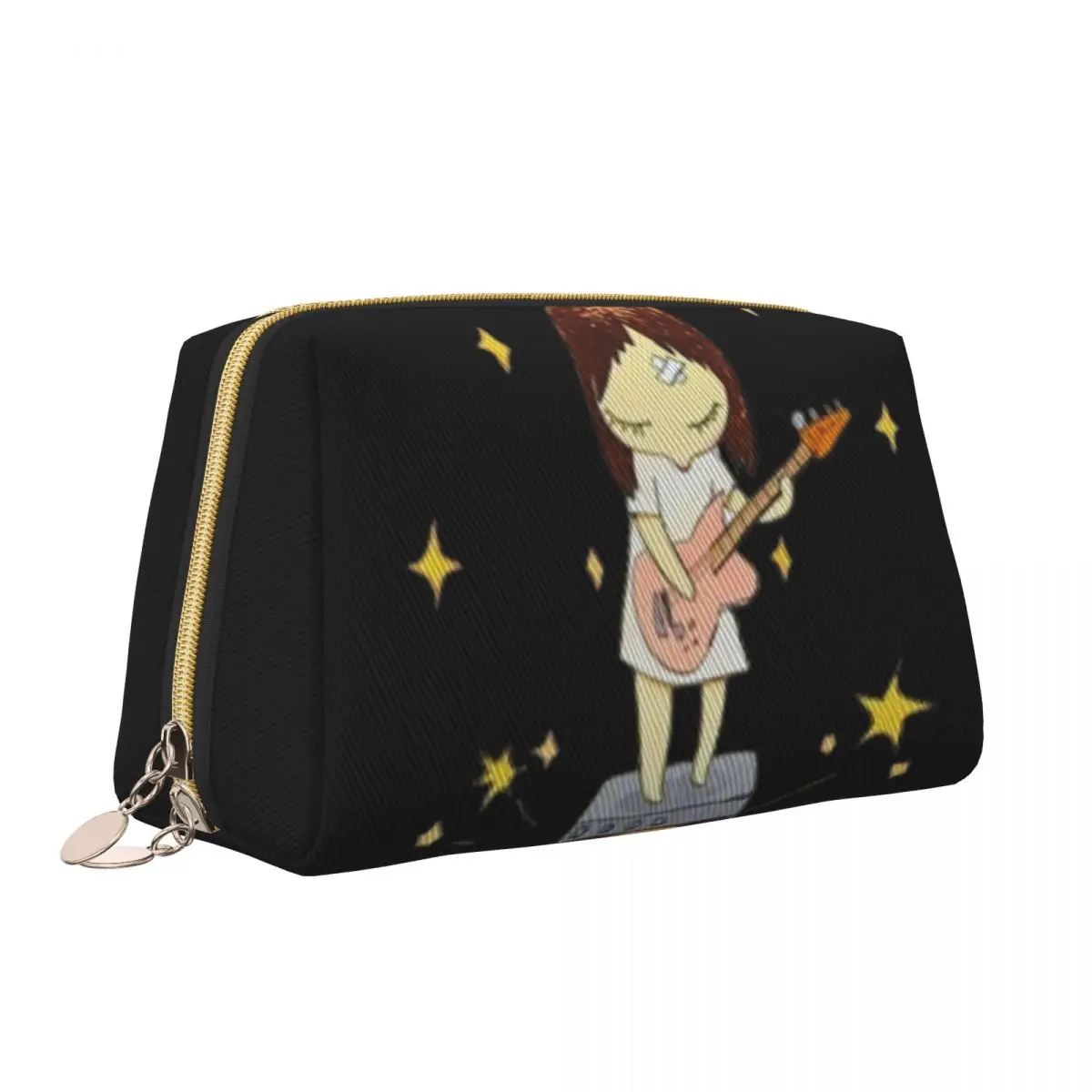 Custom Japanese Cartoon Manga Yoshitomo Nara Toiletry Bag for Women Cosmetic Makeup Organizer Ladies Beauty Storage Dopp Kit Box