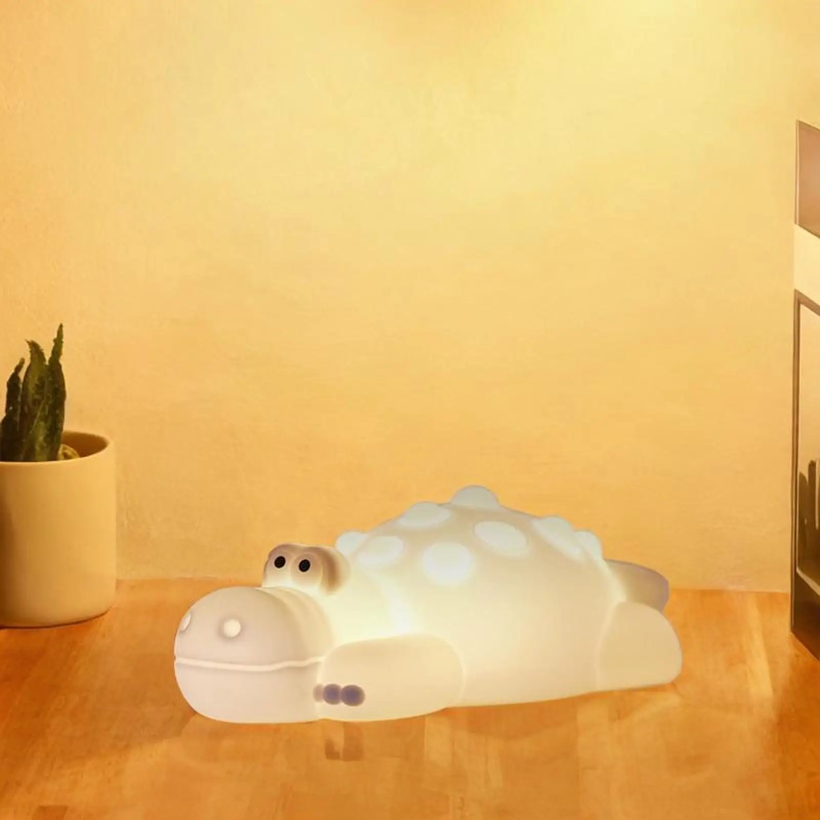 Crocodile Night Light Table Light Soft Light for Boys Girls Bedside Desk