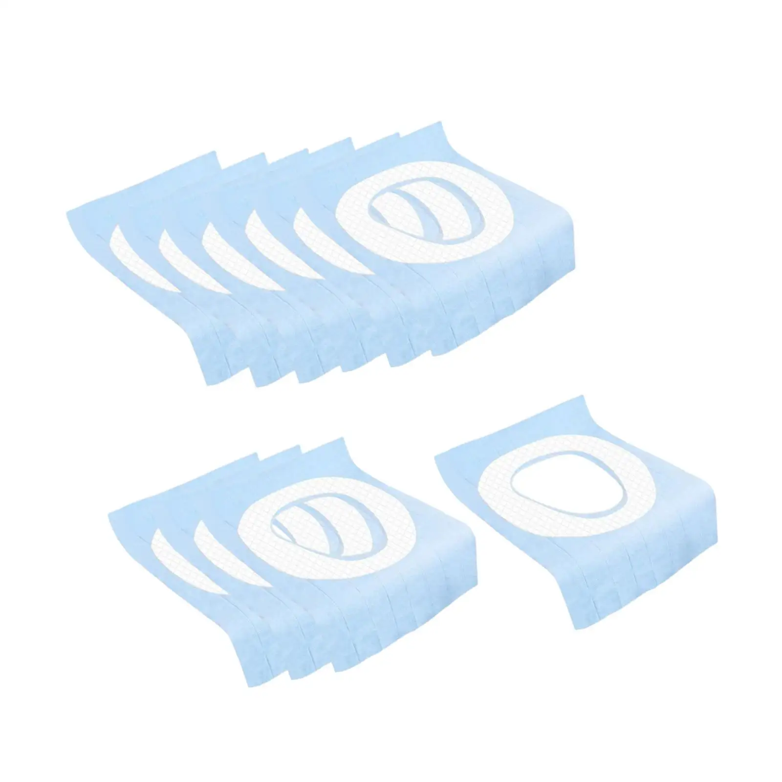 Thickened Toilet Seat Covers Disposable Waterproof Potty Seat Mats for Adults Women Camping Travel Public Toilets