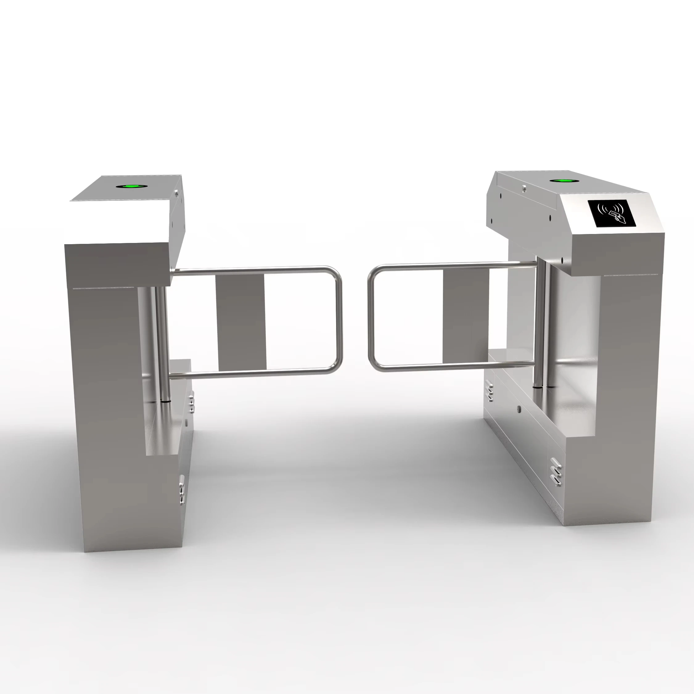 

Waterproof Pedestrian Channel Turnstile Durable 304 Stainless Steel Intelligent Swing Barrier Gate