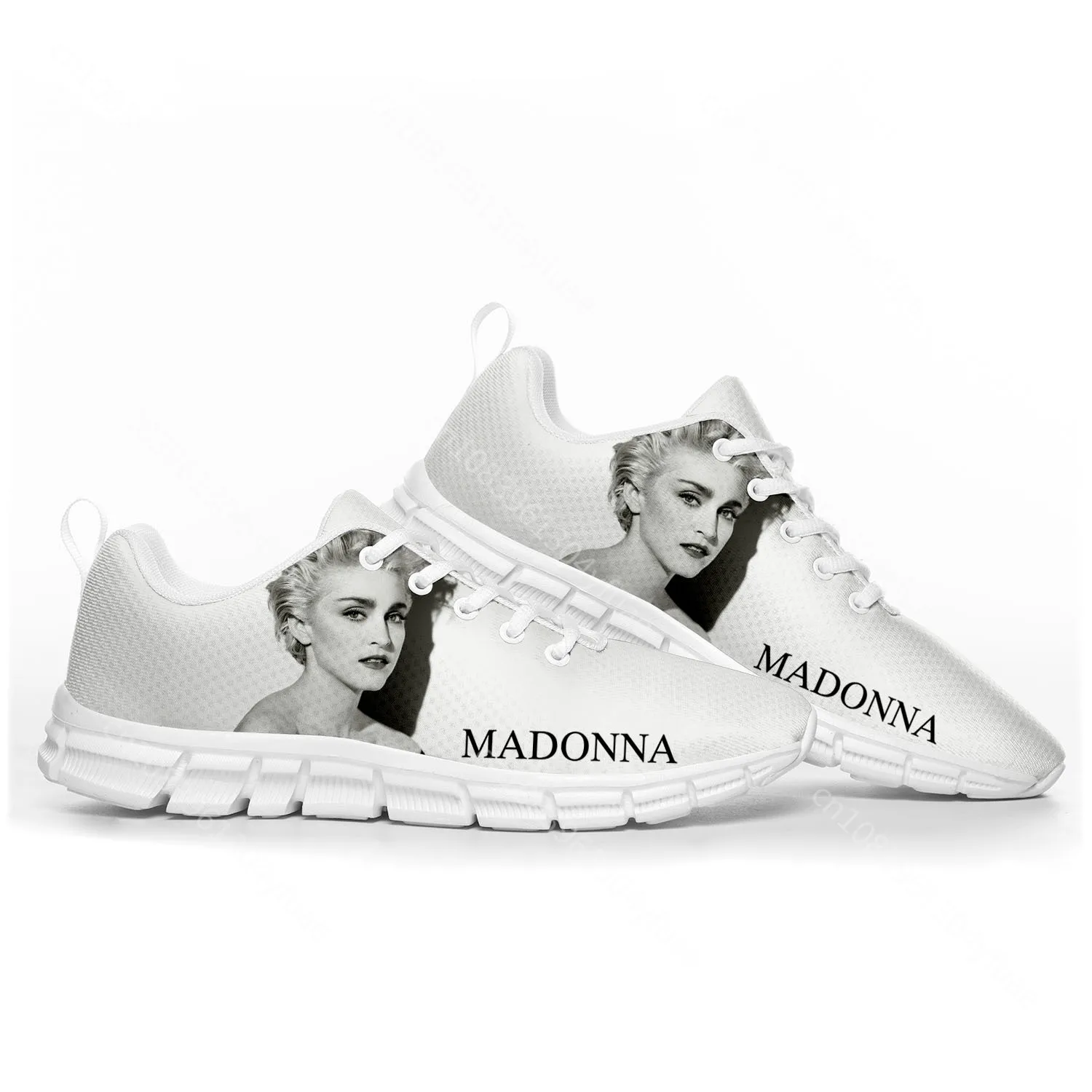 Madonna pop rock singer disco fashion Sports Shoes Mens Womens Teenager Kids Children Sneakers Custom High Quality Couple Shoes