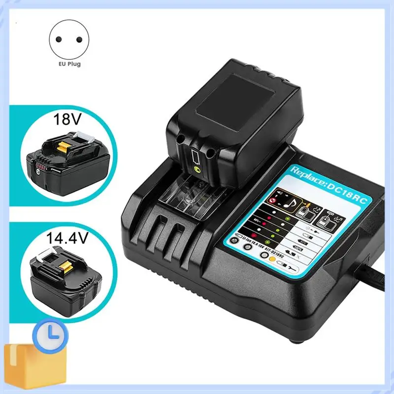 

Popular For DC18RC Battery Charger With LED Display 14.4V 18V 6AH Bl1830 Bl1430 BL1860 BL1890 Tool Power Charger