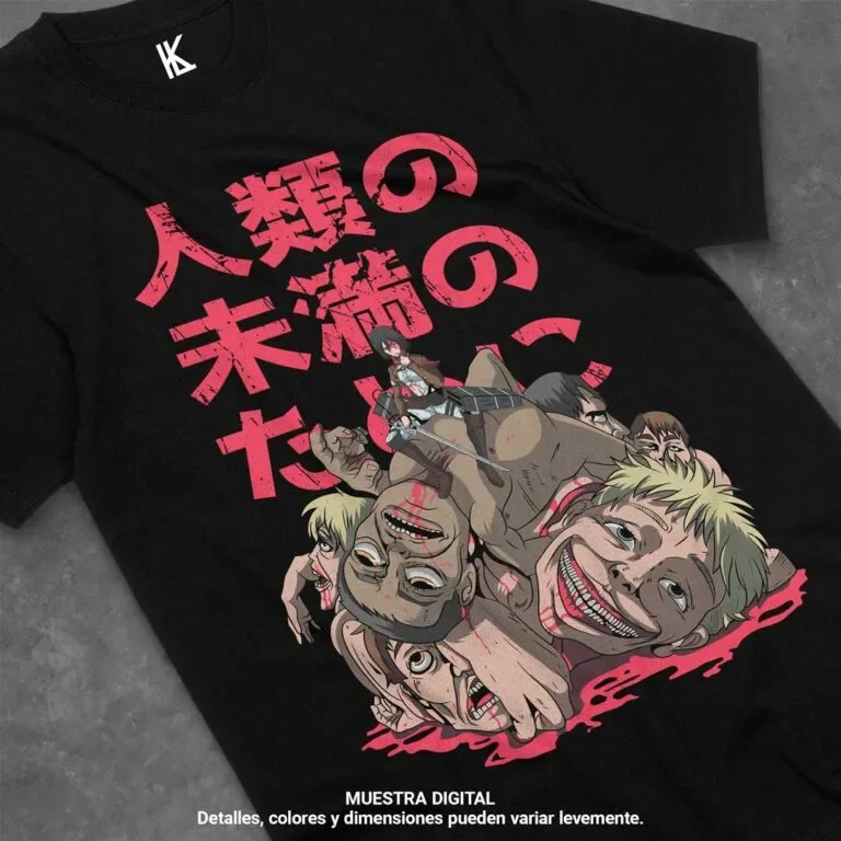 

Remera de Mikasa Ackerman V11 Vintage Special Unisex T-shirt Anime Shirt,Soft Tee All Size