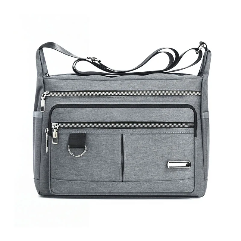 

Многофункциональная модная повседневная сумка через плечо, водонепроницаемая деловая сумка через плечо для мужчин, повседневные поездки на работу