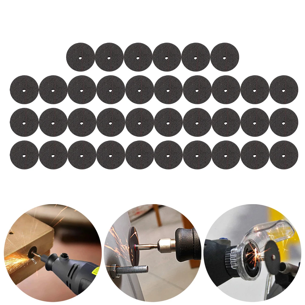 Efficient Cutting Discs Circular 24mm 36pcs Abrasive For Metal Grinding Wheel Plastic Power Tool Ressin Rotary