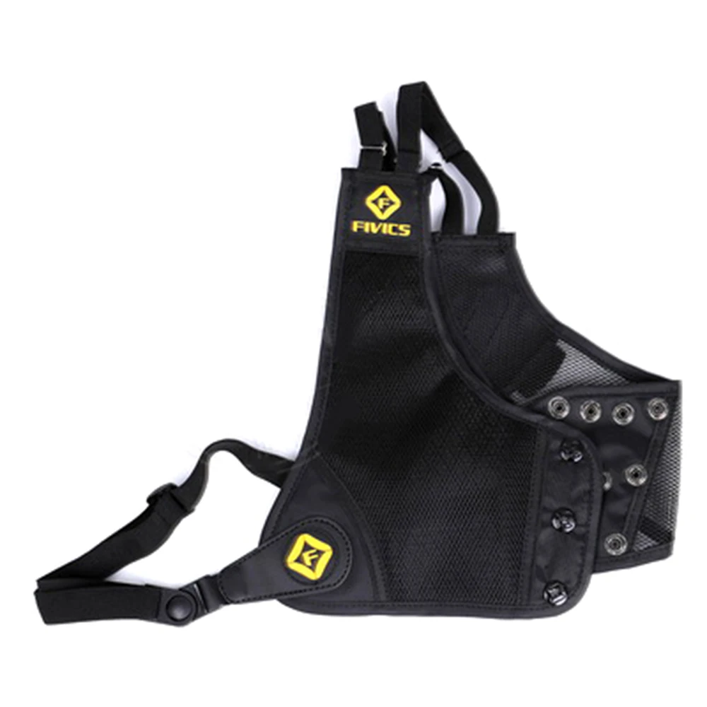 FIVICS A2 Chest Guard,Adjustable Side Straps for Archery Competition, Professional Protective Gear,Right Hand