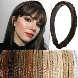 Fashion Women Twist Hairbands Toothed Non-slip Headbands Girls Braid Hair Accessories Adjustable Head Band Bezel Headwear