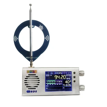 TEF6686 TEF6687 Full Band Radio Long Wave, Medium Wave, Short Wave, FM 3.2 Inch Screen With Touch