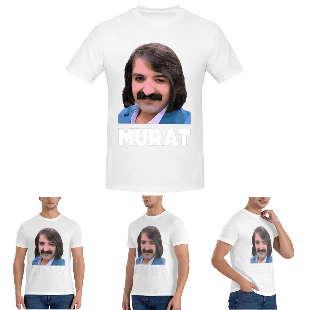 

Murat Erdem Erdemin Turkish Winker T-Shirt for Men Cotton Oversized T Shirts Men's Short Sleeve O-Neck Summer Clothes Tops S-6XL