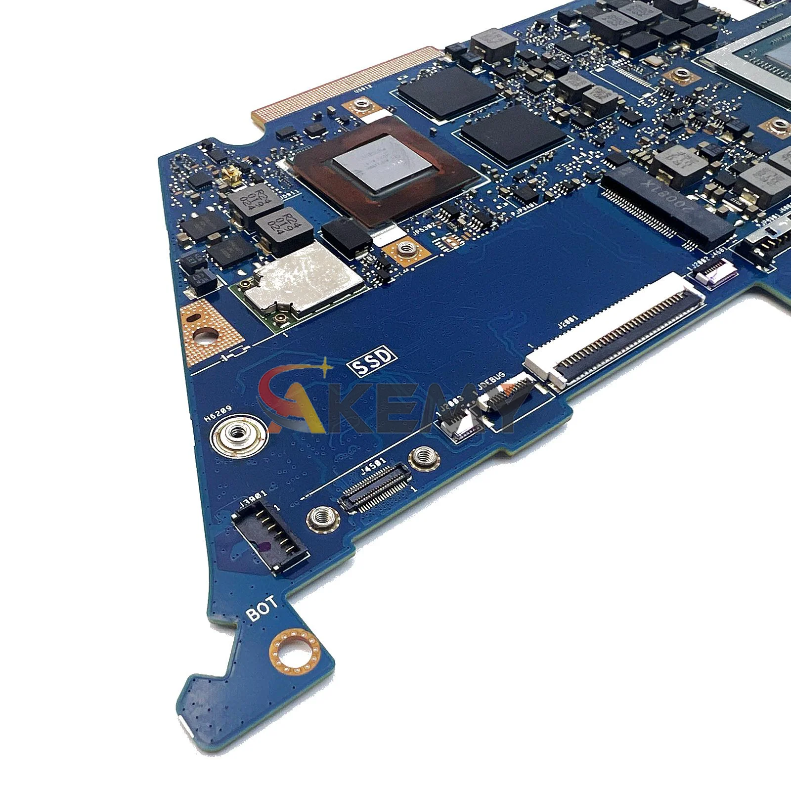 UX434IQ ノートパソコンマザーボード ASUS ZenBook Q407IQ UX434IQ UX434I ノートブックメインボード R3 R5 R7 CPU搭載 100%テスト済み OK 即日発送