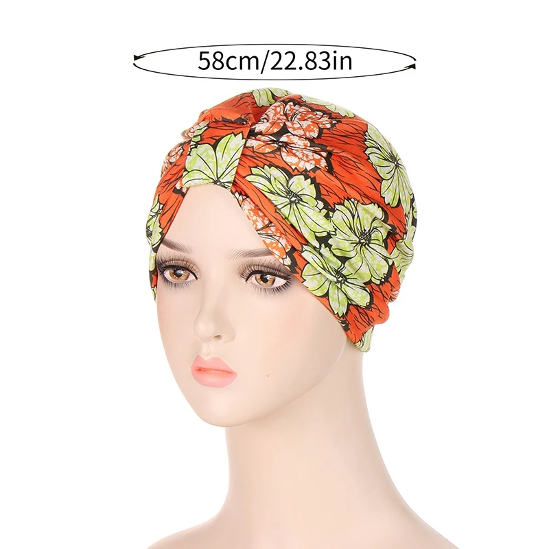 Muslim Turban Bonnet for Women Flora Inner Hijab Caps Chemo Arab Headwrap Turban Femme Musulman Women Hijabs Head Scarf