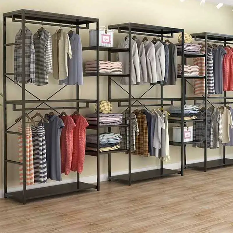 custom，Professional Custom Luxury Cloth Display Stand Wall Mount Shelves To Mount For Shop Display Racks