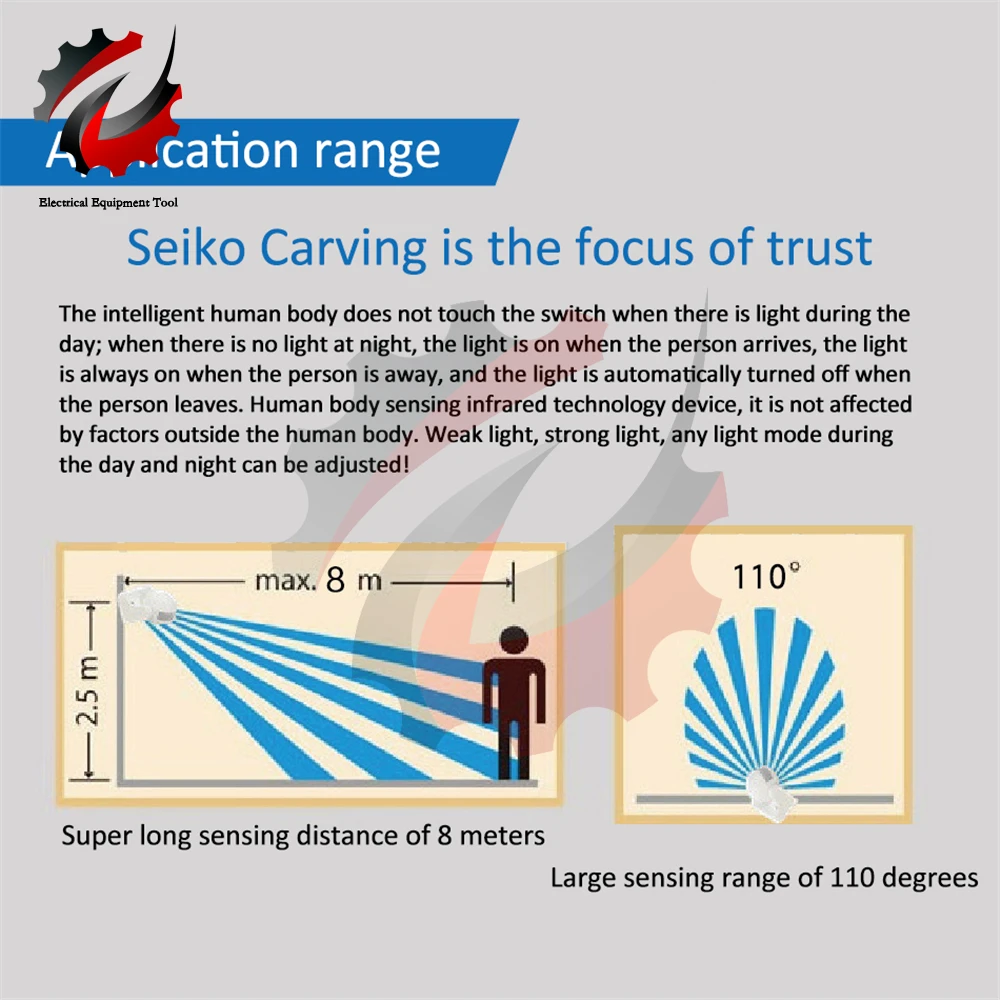 Ac 85V-265V Mini Closet Pir Sensor Detector Smart Switch Led Pir Infrarood Motion Sensor Detection Automatische sensor Licht Schakelaar