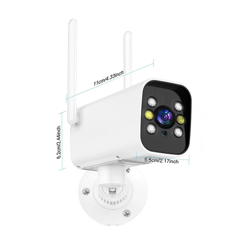 กล้องวงจรปิดไร้สาย 1080P 5G WIFI ความคมชัดสูง สำหรับภายนอกอาคาร กันน้ำระดับ IP66 มองเห็นในเวลากลางคืน ใช้สำหรับสำรวจบ้าน ควบคุมระยะไกล สนทนาแบบสองทาง