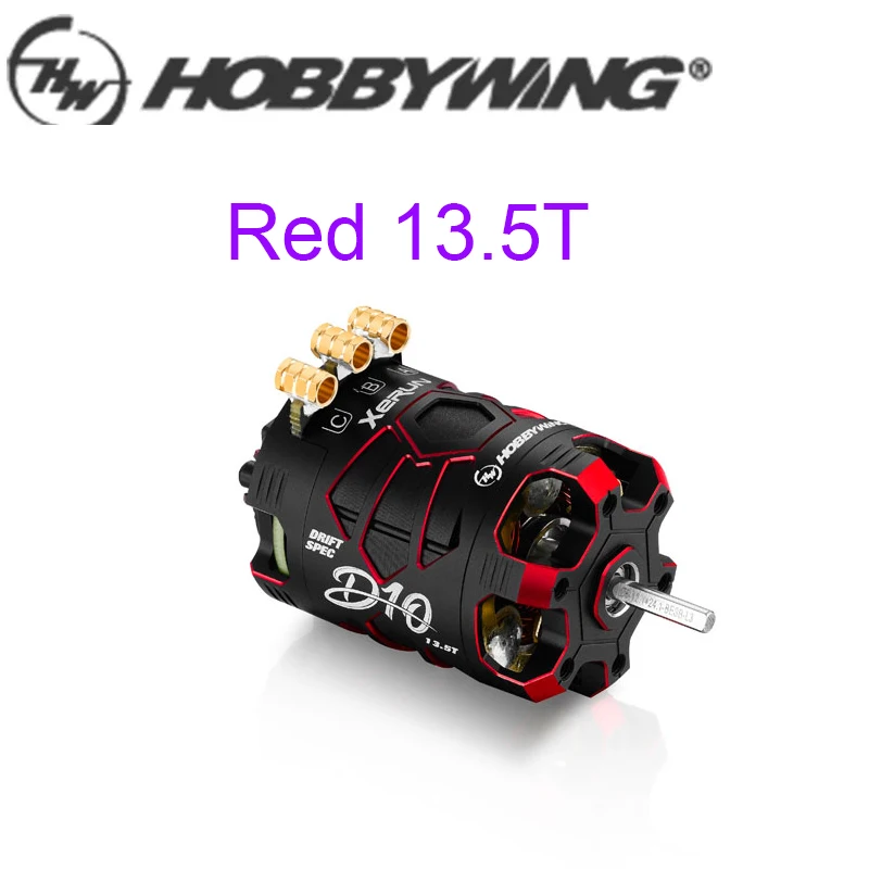 HobbyWing XeRun D10  Brushless Sensored Motor for 1/10 RC Drift Car