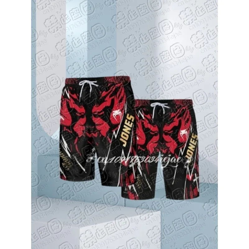 

2026 Summer UFC Men's Quick-drying Shorts, Fitness Breathable Sports Comfortable Sweat-absorbing Shorts, Boxing Shorts