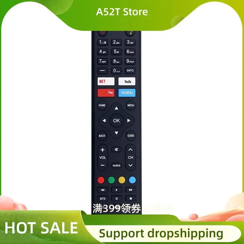 

A52T For JVC Sceptre KT1946-HG Replacement Voice Remote Control Kit For KT1946-HG TV Model