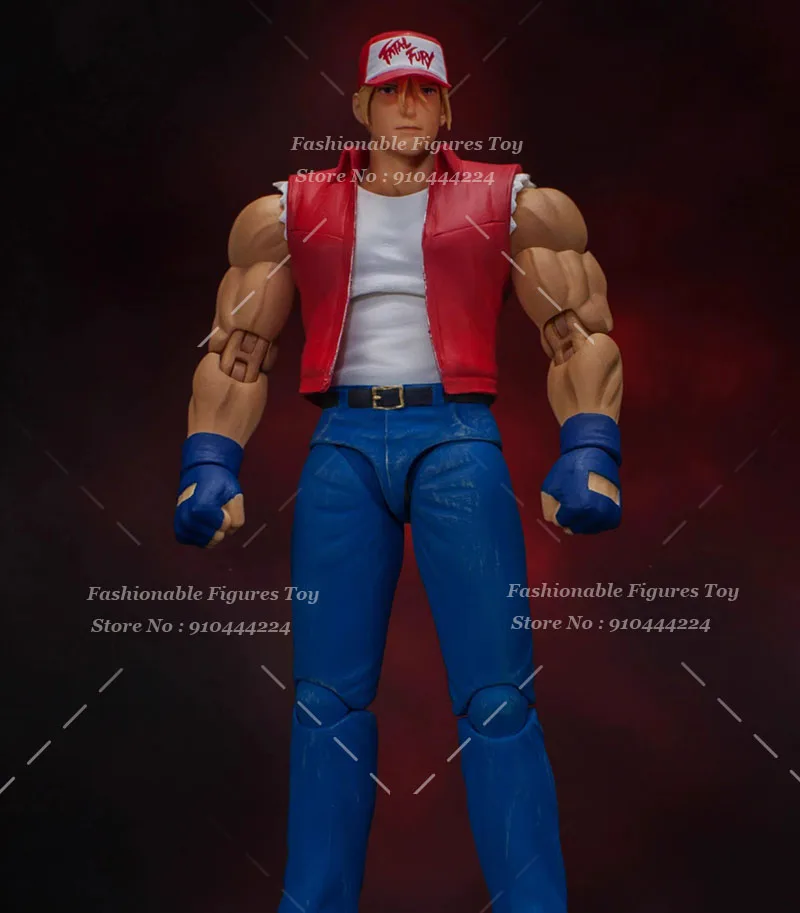 ST STORM TOYS 1/12 SKKF-04 Men Soldier Terry Bogard Japanese Boxing Game Doll 6Inch Men Soldier Action Figure Collection