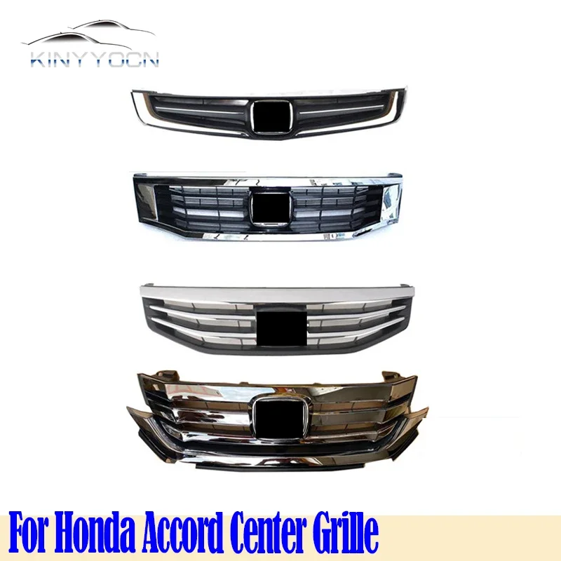 Grilles For Honda Accord 2003 04 05 06 07 08 09 10 11 12 13 14 15 Front Bumper Grill Center Grille High Quality Match Original