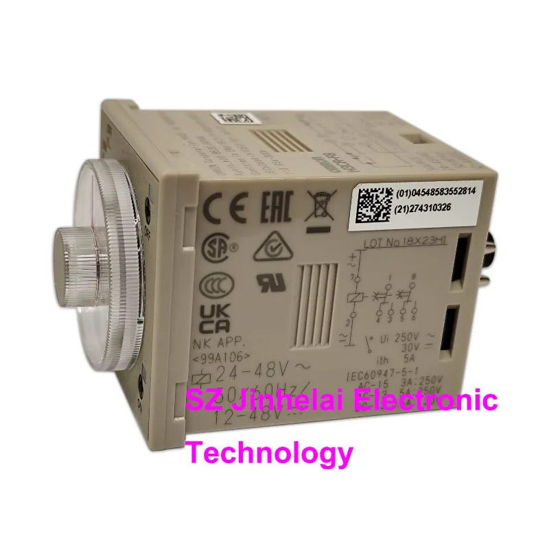 New and Original Omron H3CR-F8 H3CR-A8 H3CR-A8E TIME RELAY Solid state timer 100-240VAC  12-48VDC timer switch реле времени