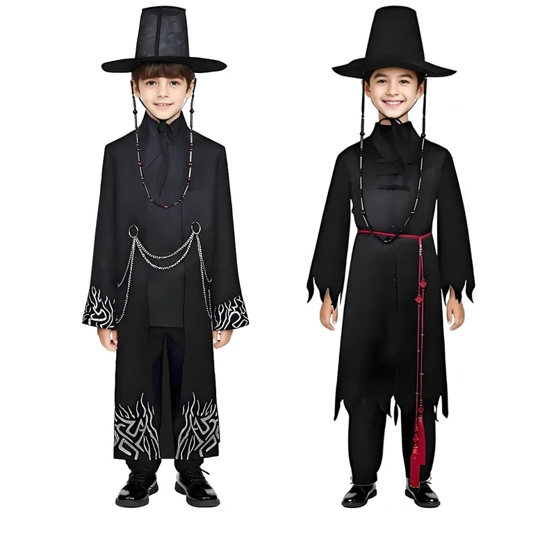 

Anime Kpop Boys Role Play Party Saja Cosplay Costume Boys Jinu Halloween Party Carnival Costume Outfit Suit