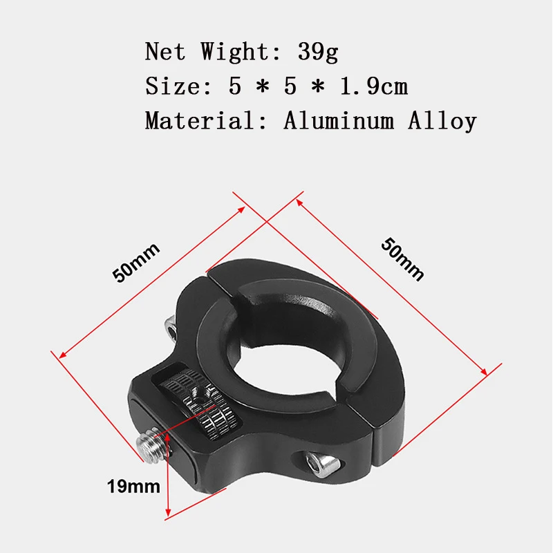 Alloy Bicycle Handlebar Holder For Insta360 X4 X3 Bike Seatpost Clip Mount for Gopro 13 12 10 DJI Action 3 4 Camera Accessories