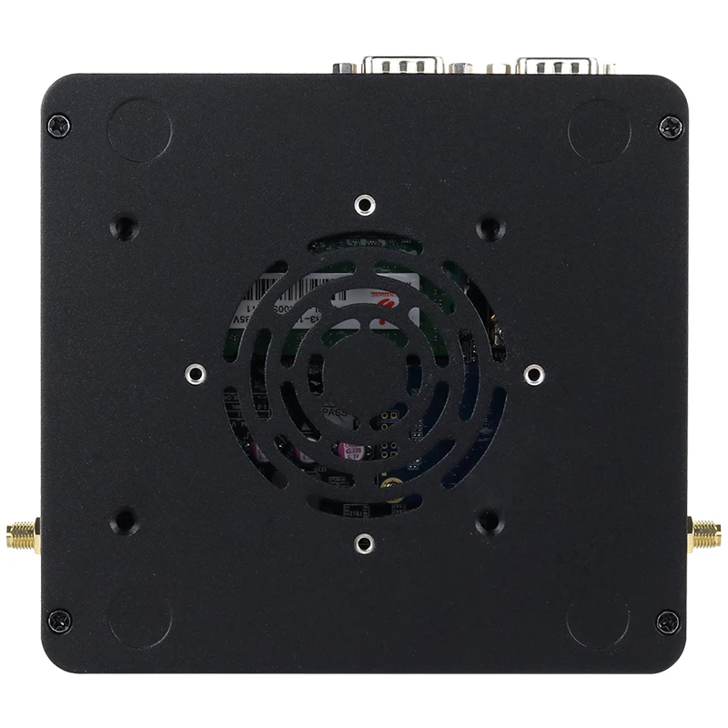 Lüfterloser Mini-Industrie-PC Intel Celeron N5095 N5105 2x RS232 serielle Ports 2x Gigabit Ethernet Mini-PCIe-Erweiterung Windows Linux