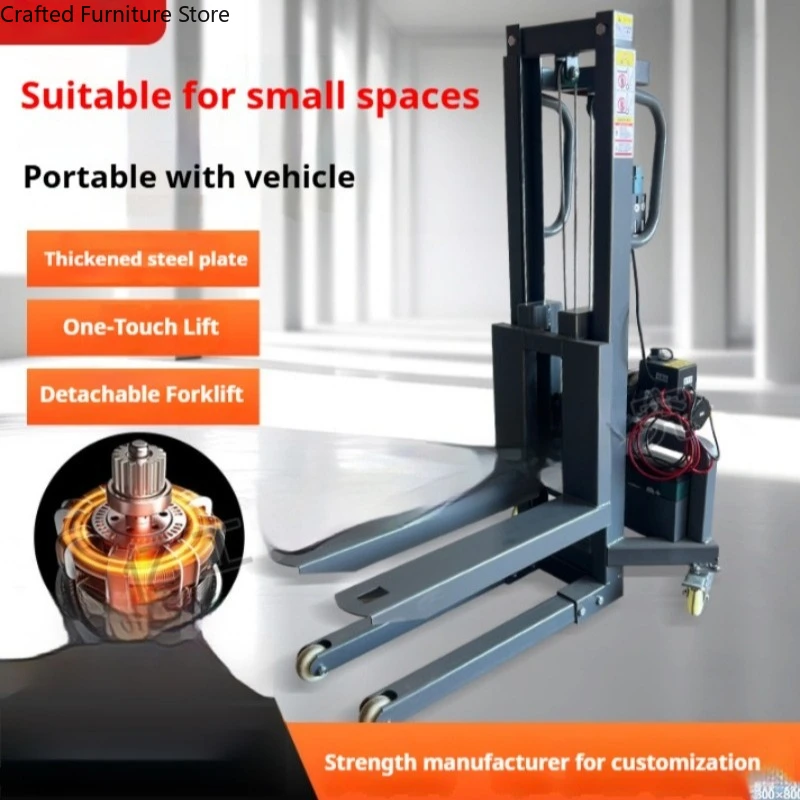 Load-bearing Forklift Truck Stable Small Electric Device Forklift Truck Durable Commercial Furniture Carretilla Elevadora ZY60CC