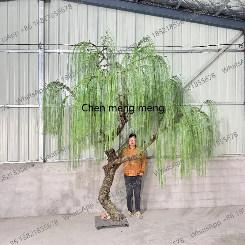 

Large-scale simulated willow weeping willow tree landscaping fake tree shopping mall clothing store window props