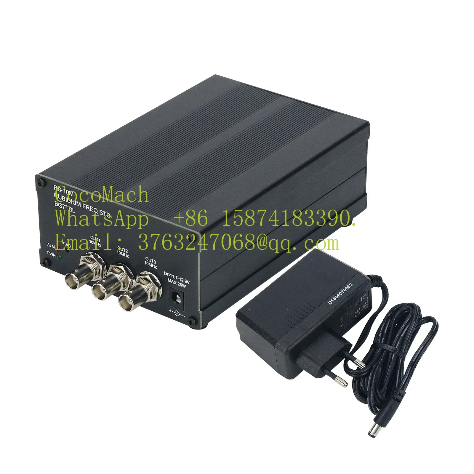 FA-2-3G PLUS 1Hz-3GHz Frequency Meter 11Bit Sec 10MHz OCXO Frequency Counter with Power Adapter