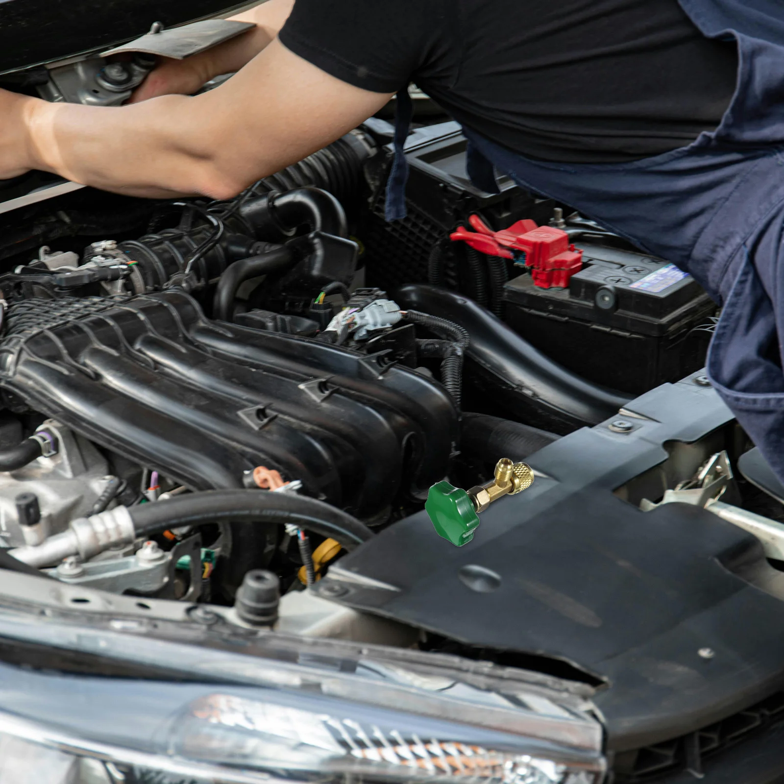 

Brass Refrigerant Charging For Conditioning Flow Control Ball Valve Safety Valve Refrigerant Tank Adapter Tool