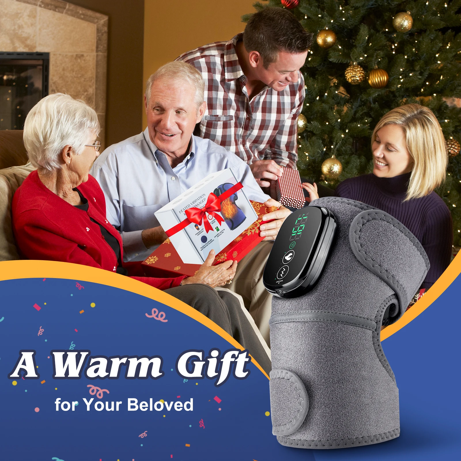 

Беспроводной массажер для колена с подогревом, электрическая вибрация, сустав ног, плеч, локоть, поддержка, согревающее массажное устройство с регулируемым ремешком