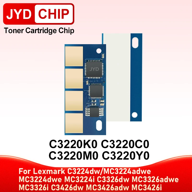 

C320010 C332HK0 C3220K0 Toner Chip For Lexmark Laser Printer C3224dw C3326dw MC3224adwe C3426dw MC3224dwe MC3224i MC3326i