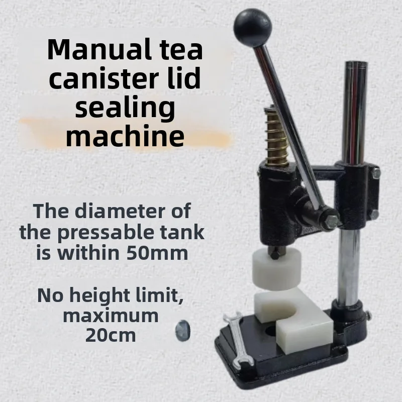 Small Manual Tea Can Capping Machine, Aluminum Can Capping Machine, Mini Packaging Can Sealing Buckle Machine