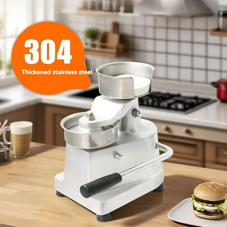 Multisize 100/130/150mm Commercial Burger Patty Press Manual Beef Chicken Hamburger Patty Making Equipment