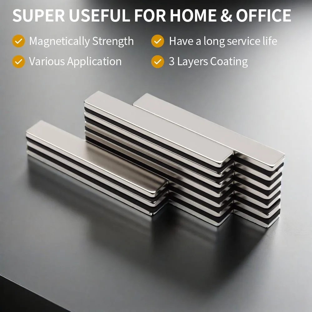 60X10X3MM imans كتلة مغناطيس الثلاجة للمكتب السبورة أدوات مناسبة مكان العمل المنزلي، إلخ 60*10*3