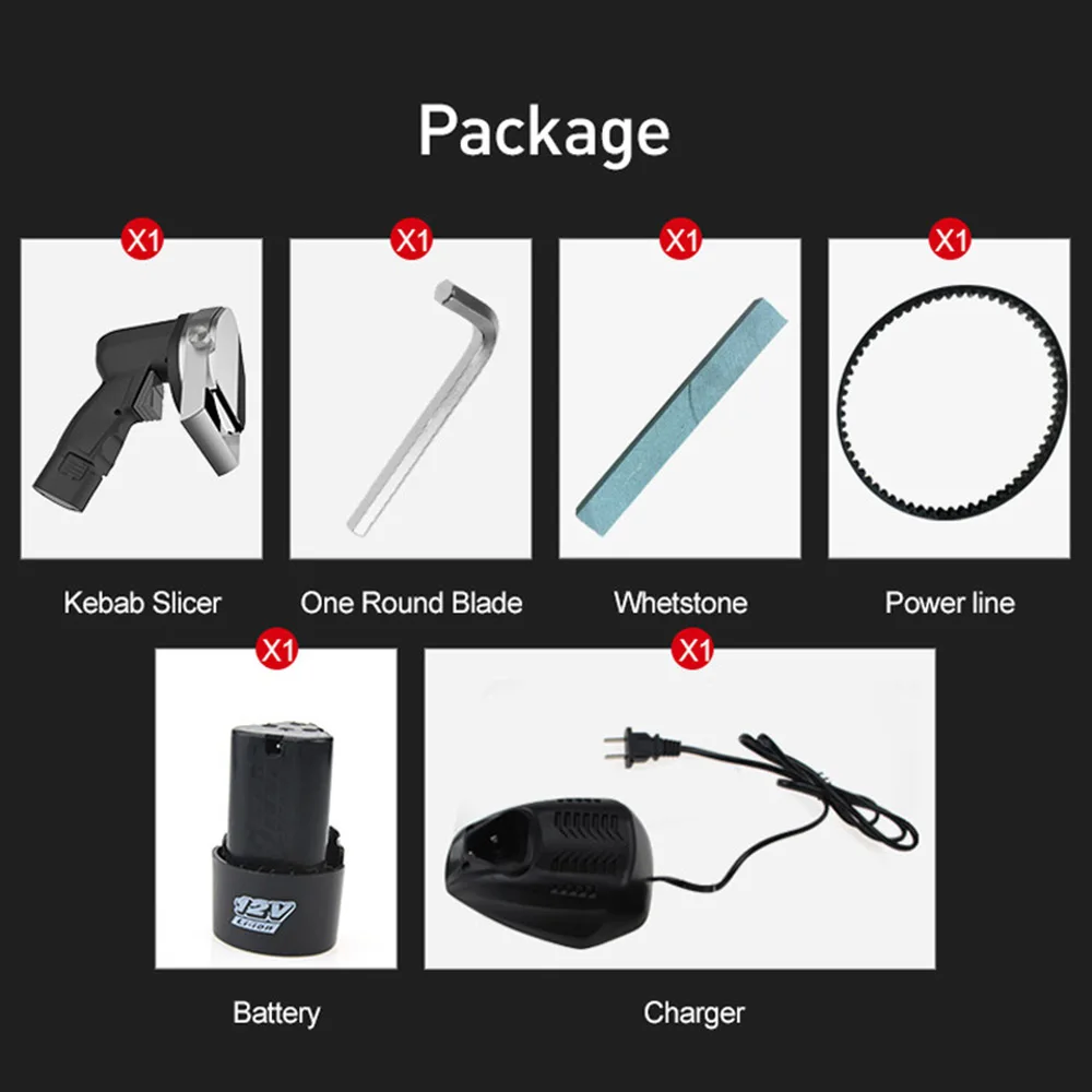 Cortadora de carne portátil comercial, cortadora de carne eléctrica para barbacoa de pavo, cortadora de carne de mano inalámbrica