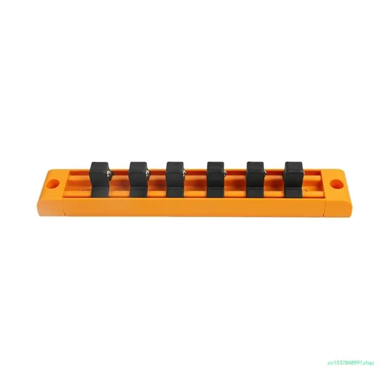 Organisateur douilles, tournevis, plateau support foret avec Clips à fente en acier 6/7, grille rangement pour