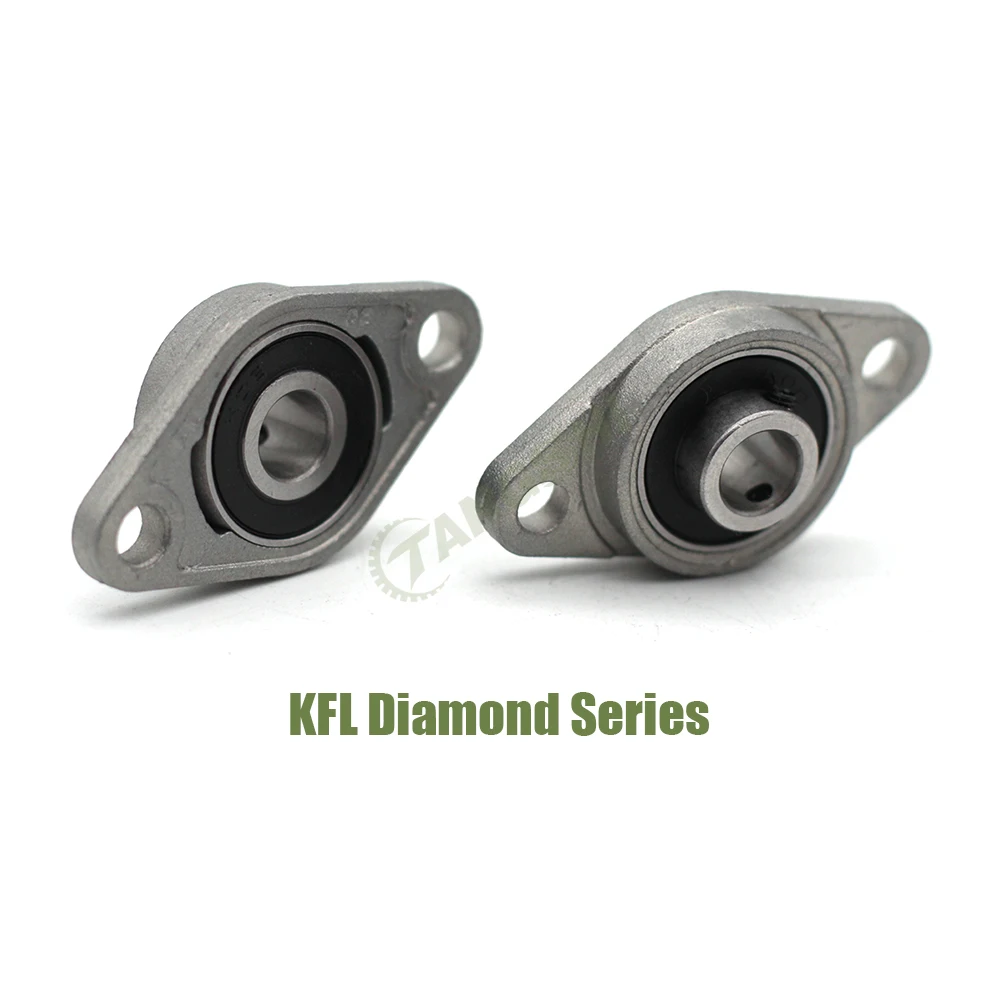 1pcs 아연 합금 베어링 베개 블록 장착 지원 보어 8mm ~ 35mm 유형: Kp08 Kp000 Kp001 Kp002 Kp003 Kfl08 Kfl004 Kfl005 Kfl006