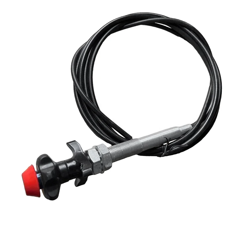 10FT Heavy Duty Vernier Locking Throttle Cable 55204 VCGTX10 Truck Equipment Spare Parts Accessories