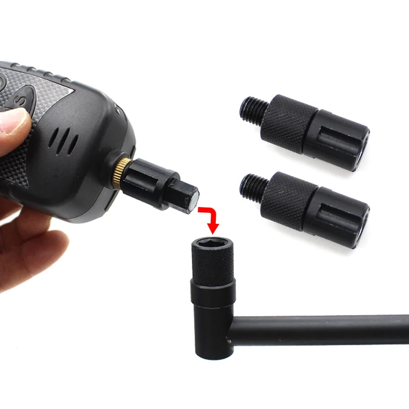 1PCS Carp Fishing Quick Change Connector For Rod Pod Bank Sticks Buzzer Bars Stainless Steel