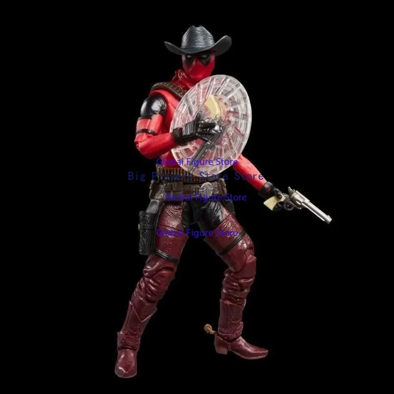 Hasbro Marvel Legends Cowboy Deadpool Deadpool Wolverine Movie Action Figure Model
