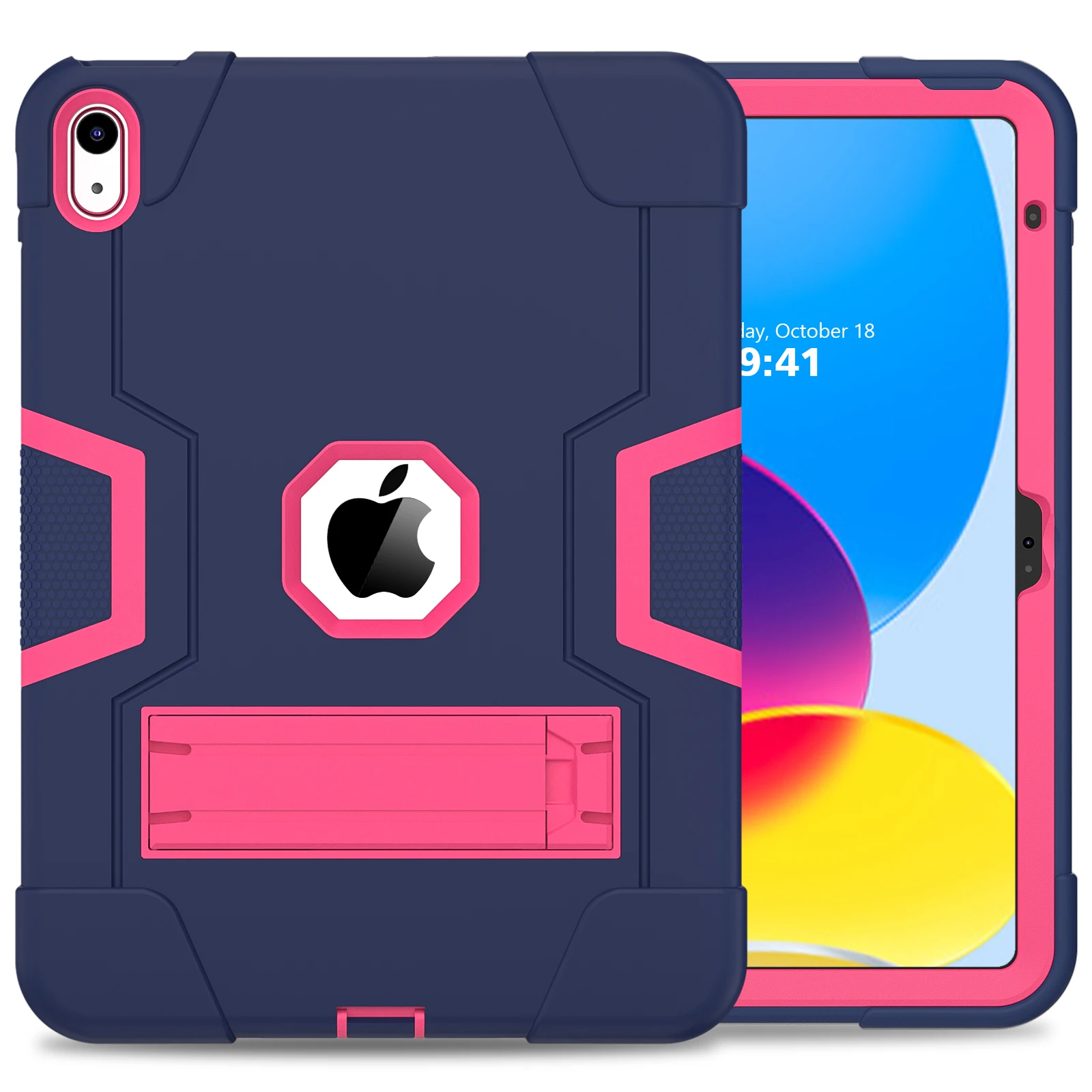 

For iPad Case 2026 2025 A16 Pro Air Mini Stand Cases M2 M3 M4 4 5 6 7 8 9 10th 11th 12th Gen 10.2 11 10.9 13 inch Cover