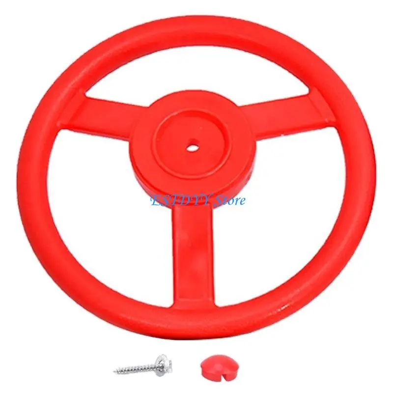 G6DE Playgrounds Steering Swingset Playset Toy Plastic Ship Playgrounds Accessories Easily Install