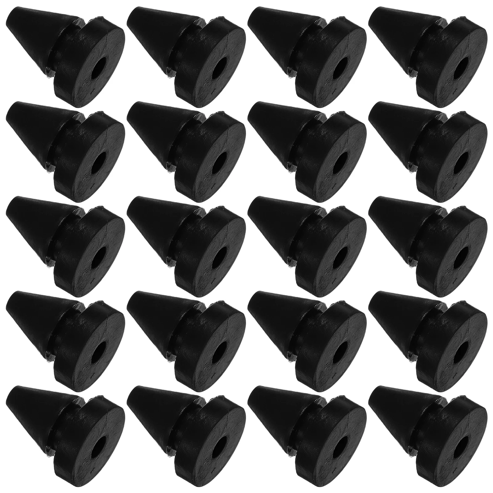 

20pcs Silicone Bumper Pads Shock Absorbing Anti-Collision Plugs For Cabinet Doors Furniture Wall Protection Door Stopper Buffer