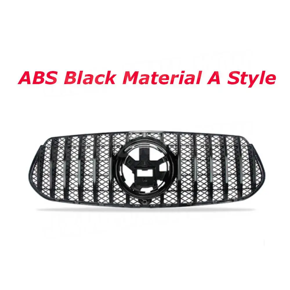 ABS Car Grille for Mercedes Benz GLE Class W167 350 450 GLE 53 AMG Sport SUV 2020 + Chrome Front Grill Multiple Choices